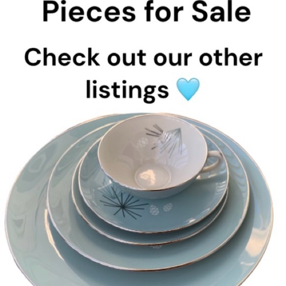 Franciscan Fine China Silver Pine 8” Breakfast Plate, Sold Individually - Picture 7 of 8